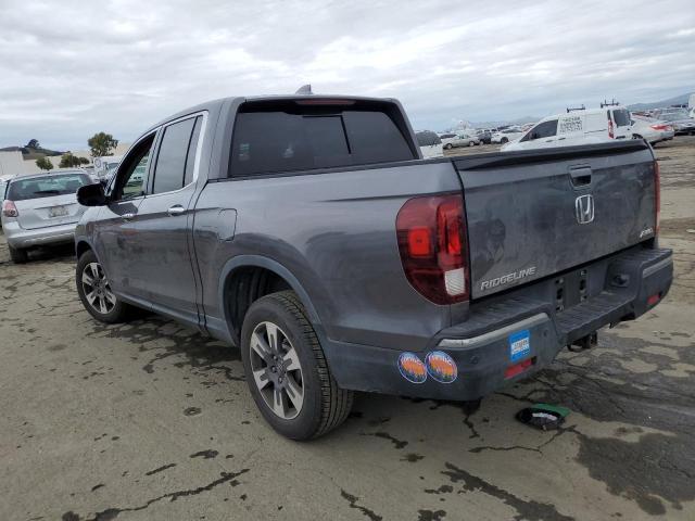 5FPYK3F72HB029264 - 2017 HONDA RIDGELINE RTL GRAY photo 2