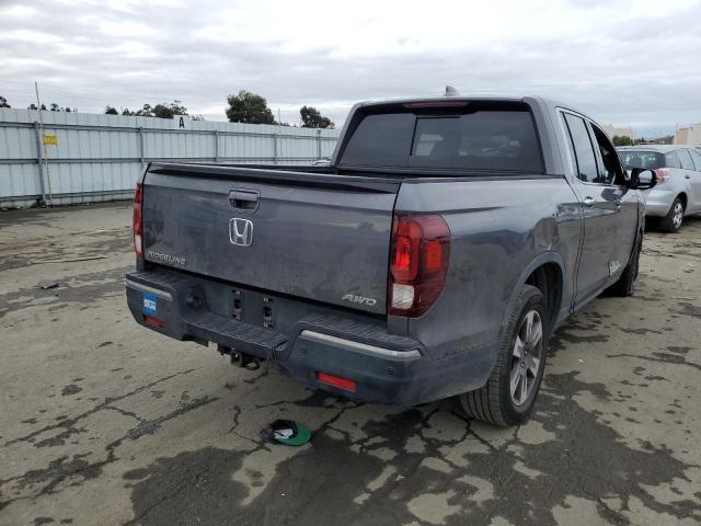 5FPYK3F72HB029264 - 2017 HONDA RIDGELINE RTL GRAY photo 3