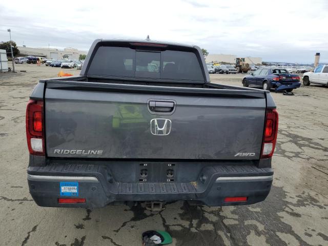 5FPYK3F72HB029264 - 2017 HONDA RIDGELINE RTL GRAY photo 6