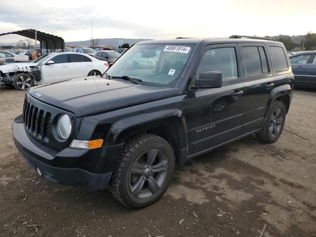 1C4NJPFA5ED887963 - 2014 JEEP PATRIOT LATITUDE BLACK photo 1