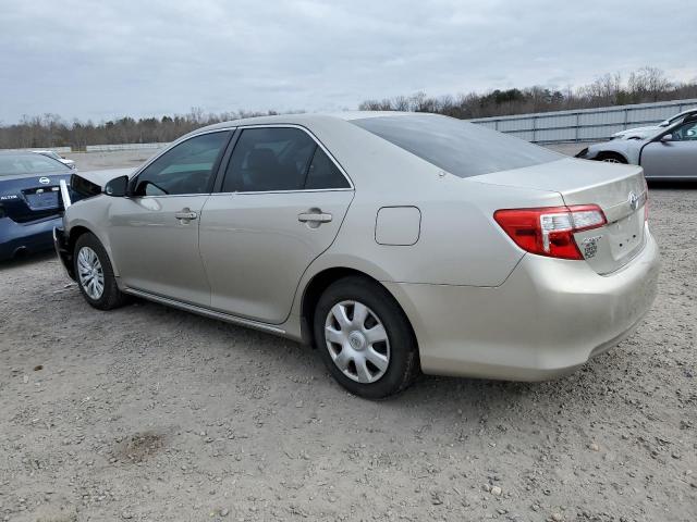 4T4BF1FK2ER400634 - 2014 TOYOTA CAMRY L GOLD photo 2