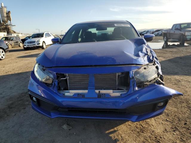 2HGFC2F83LH601057 - 2020 HONDA CIVIC SPORT BLUE photo 5