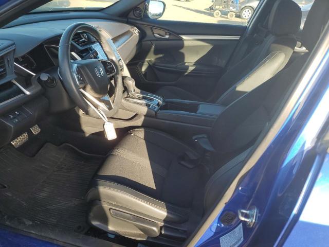 2HGFC2F83LH601057 - 2020 HONDA CIVIC SPORT 蓝色 照片 7