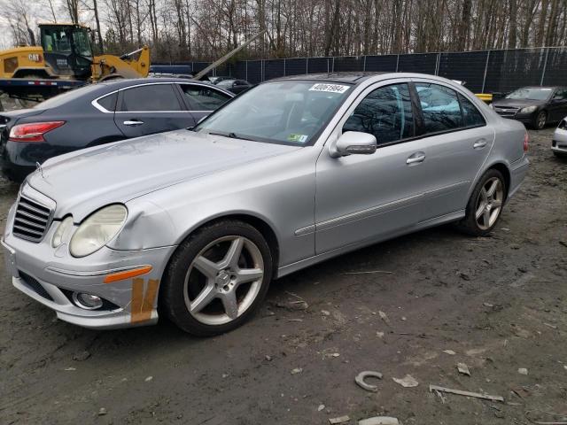 WDBUF87X19B399308 - 2009 MERCEDES-BENZ E 350 4MATIC SILVER photo 1