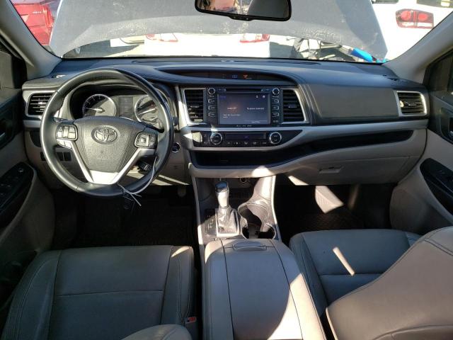 5TDKKRFH1GS167088 - 2016 TOYOTA HIGHLANDER XLE BLACK photo 8