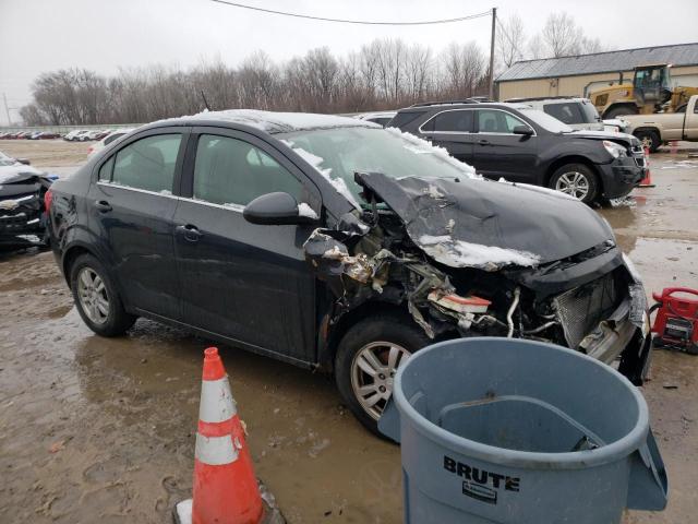 1G1JC5SHXE4147589 - 2014 CHEVROLET SONIC LT GRAY photo 4