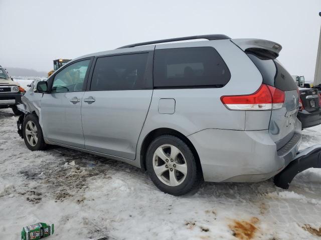 5TDKK3DC9ES425214 - 2014 TOYOTA SIENNA LE SILVER photo 2