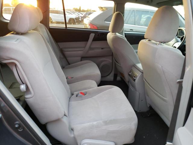 5TDZK3EH9DS141704 - 2013 TOYOTA HIGHLANDER BASE أسود صورة 10