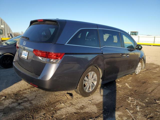 5FNRL5H64FB108636 - 2015 HONDA ODYSSEY EXL GRAY photo 3