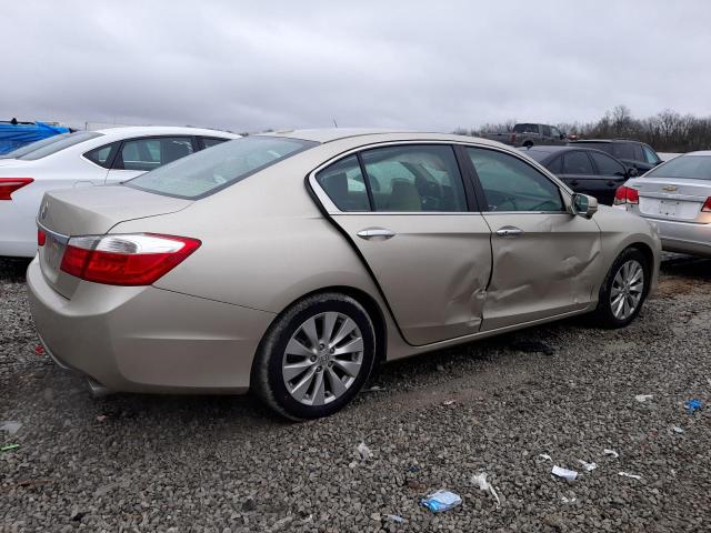 1HGCR2F86EA217258 - 2014 HONDA ACCORD EXL GOLD photo 3