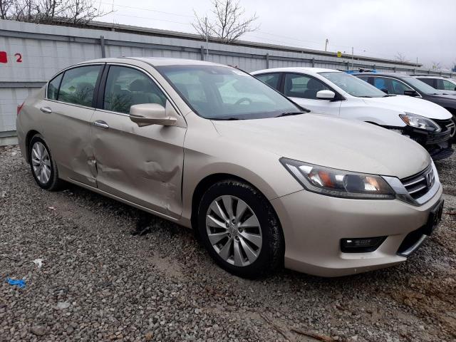 1HGCR2F86EA217258 - 2014 HONDA ACCORD EXL GOLD photo 4