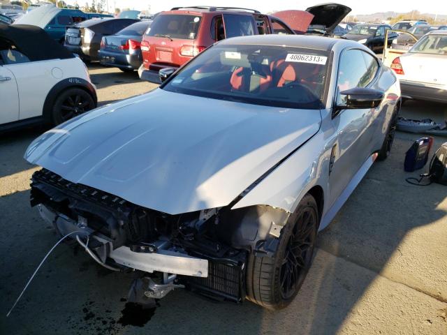 WBS33AZ08NCK30798 - 2022 BMW M4 COMPETITION SILVER photo 1