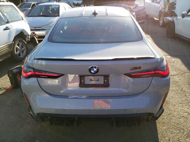 WBS33AZ08NCK30798 - 2022 BMW M4 COMPETITION SILVER photo 6