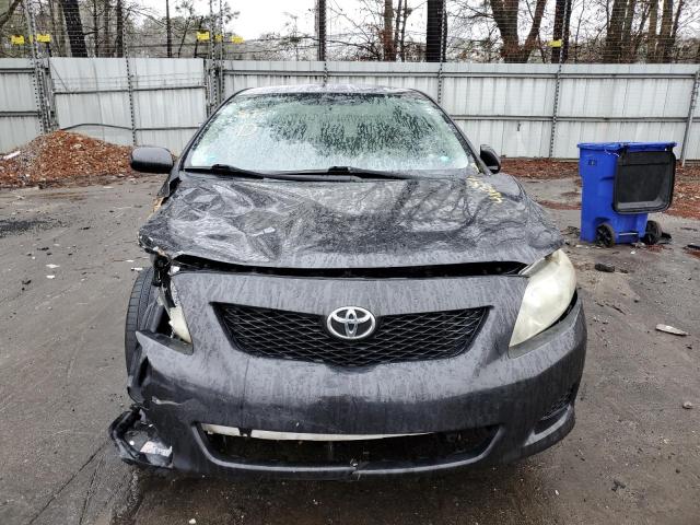 JTDBL40E89J029532 - 2009 TOYOTA COROLLA BASE GRAY photo 5