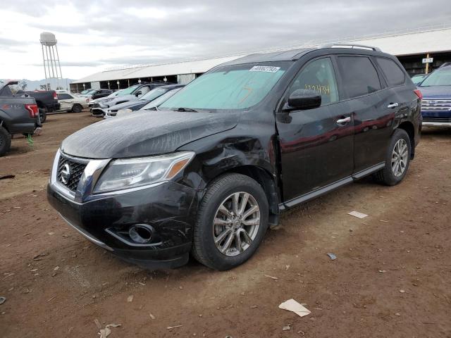 5N1AR2MM5GC642902 - 2016 NISSAN PATHFINDER S BLACK photo 1