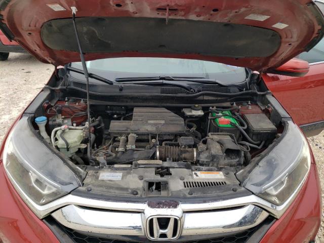 2HKRW1H89JH501978 - 2018 HONDA CR-V EXL MAROON photo 11