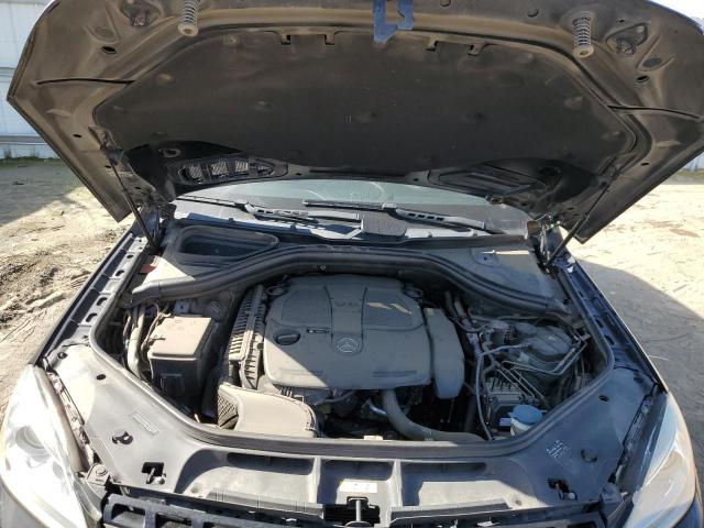 4JGDA5HB4CA020103 - 2012 MERCEDES-BENZ ML 350 4MATIC BLACK photo 11