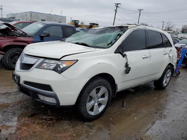 2HNYD2H44AH501684 - 2010 ACURA MDX TECHNOLOGY WHITE photo 1