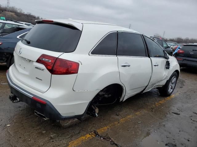 2HNYD2H44AH501684 - 2010 ACURA MDX TECHNOLOGY WHITE photo 3