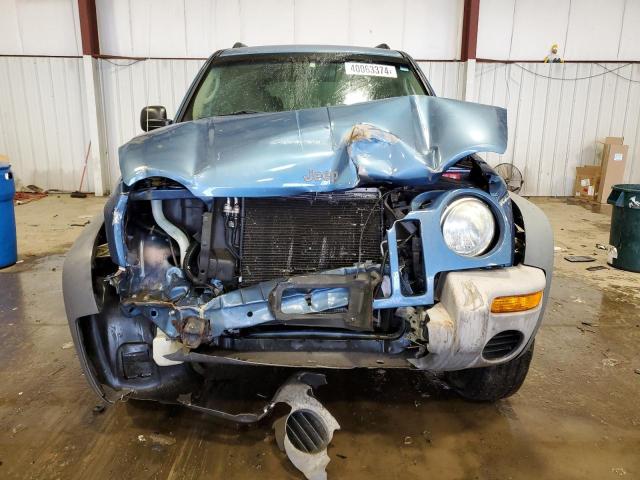 1J4GL48K33W529330 - 2003 JEEP LIBERTY SPORT BLUE photo 5