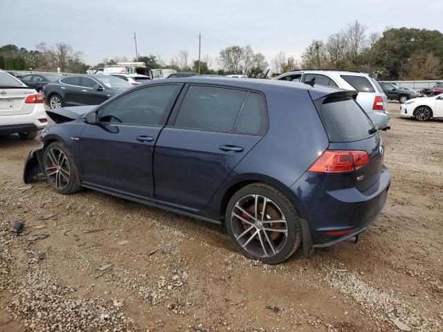 3VW547AU2HM043362 - 2017 VOLKSWAGEN GTI SPORT BLUE photo 2