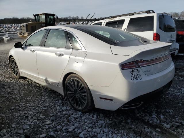 3LN6L2LUXFR606759 - 2015 LINCOLN MKZ HYBRID WHITE photo 2