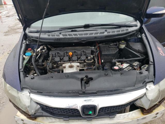 1HGFA16978L032037 - 2008 HONDA CIVIC EXL ლურჯი ფოტო 11