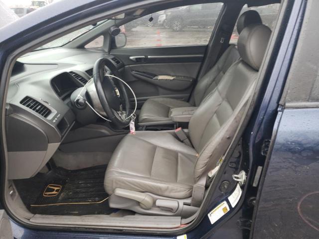 1HGFA16978L032037 - 2008 HONDA CIVIC EXL ლურჯი ფოტო 7