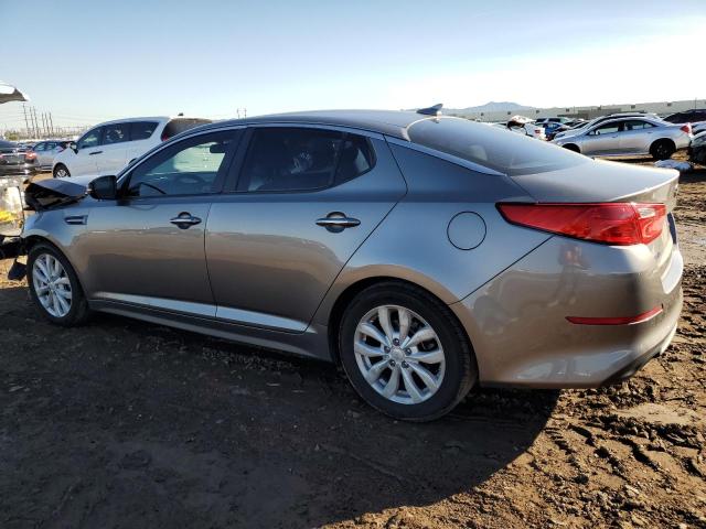 5XXGM4A77EG342556 - 2014 KIA OPTIMA LX GRAY photo 2