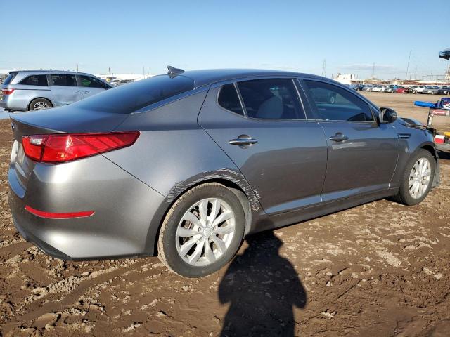 5XXGM4A77EG342556 - 2014 KIA OPTIMA LX GRAY photo 3