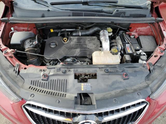 KL4CJCSM7KB808942 - 2019 BUICK ENCORE ESSENCE BURGUNDY photo 12