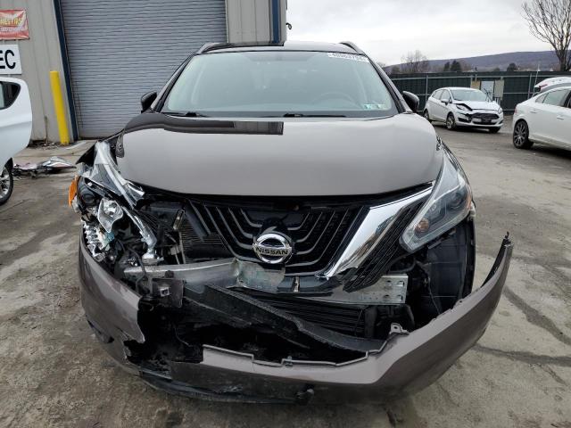 5N1AZ2MH5JN165080 - 2018 NISSAN MURANO S GRAY photo 5