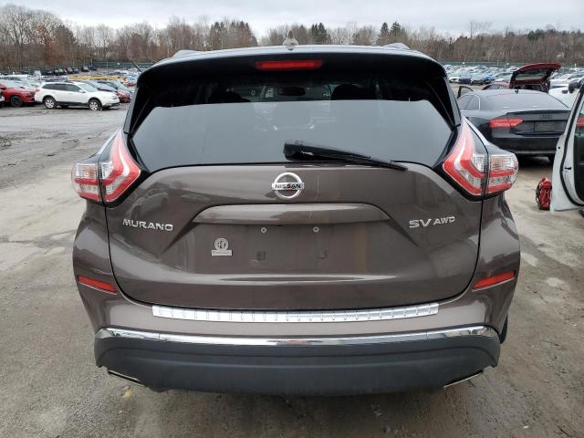 5N1AZ2MH5JN165080 - 2018 NISSAN MURANO S GRAY photo 6