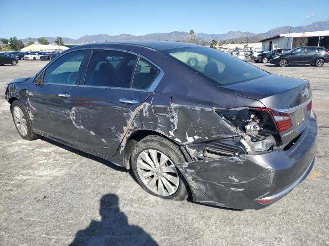 1HGCR2F37HA264839 - 2017 HONDA ACCORD LX GRAY photo 2