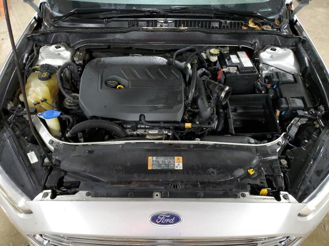 3FA6P0HD2ER312976 - 2014 FORD FUSION SE SILVER photo 11