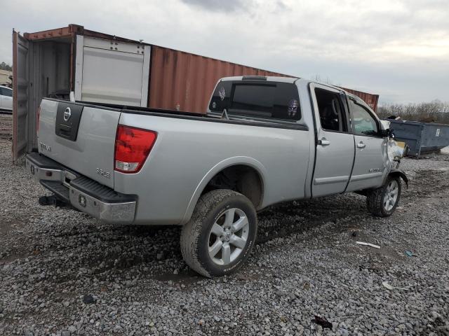 1N6BA07G28N340190 - 2008 NISSAN TITAN XE SILVER photo 3