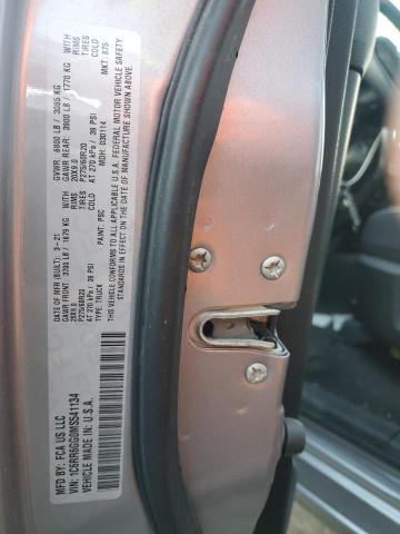 1C6RR6GG0MS541134 - 2021 RAM 1500 CLASS SLT 银色 照片 13