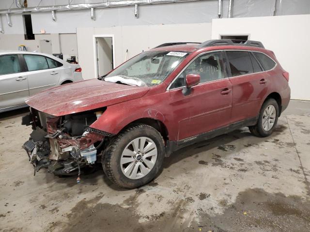 4S4BSAFC5K3360226 - 2019 SUBARU OUTBACK 2.5I PREMIUM RED photo 1