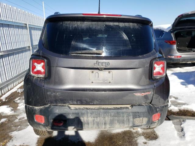 ZACCJBCT6GPD13702 - 2016 JEEP RENEGADE TRAILHAWK GRAY photo 6