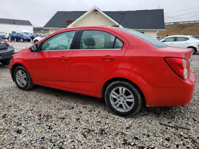 1G1JC5SB7G4122535 - 2016 CHEVROLET SONIC LT RED photo 2