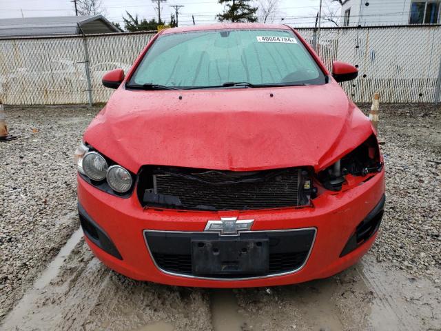 1G1JC5SB7G4122535 - 2016 CHEVROLET SONIC LT RED photo 5