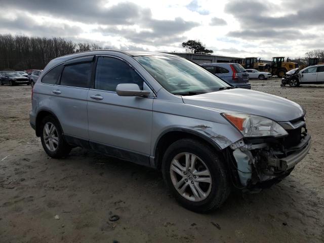 5J6RE4H77BL075131 - 2011 HONDA CR-V EXL GRAY photo 4