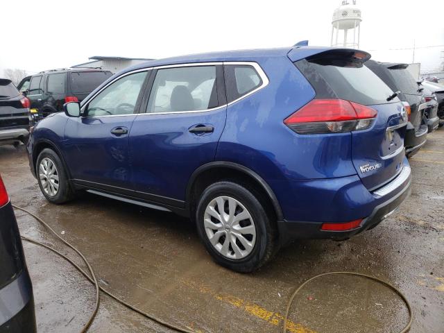 JN8AT2MV4HW013182 - 2017 NISSAN ROGUE S BLUE photo 2