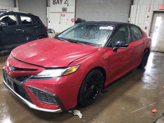 4T1K31AKXMU022216 - 2021 TOYOTA CAMRY XSE RED photo 1