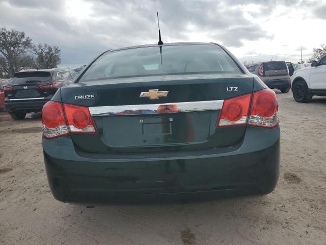 1G1PG5SB7E7306450 - 2014 CHEVROLET CRUZE LTZ GREEN photo 6