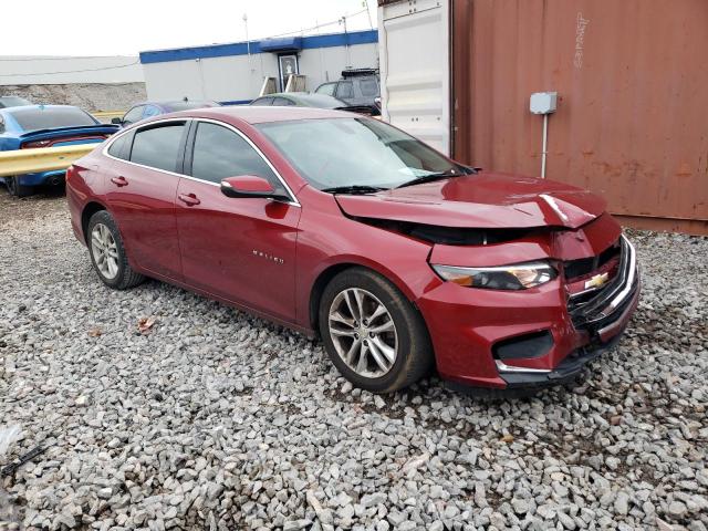 1G1ZE5ST9HF176575 - 2017 CHEVROLET MALIBU LT BURGUNDY photo 4