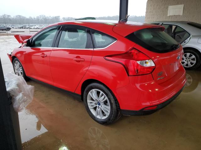 1FAHP3M29CL357763 - 2012 FORD FOCUS SEL RED photo 2