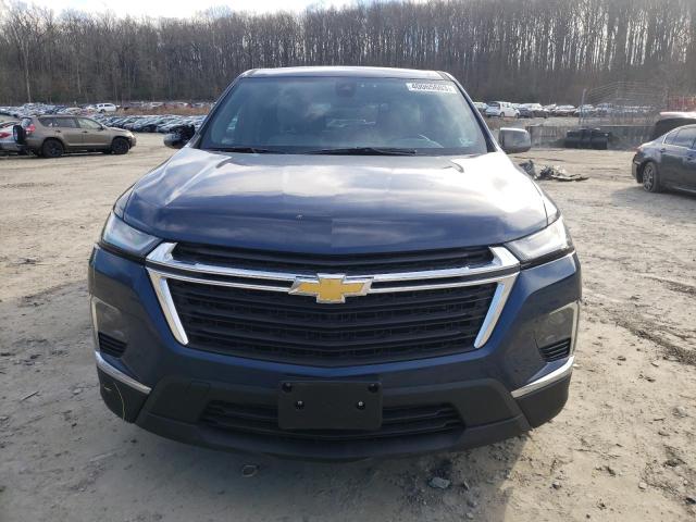 1GNERFKW9PJ120360 - 2023 CHEVROLET TRAVERSE LS BLUE photo 5