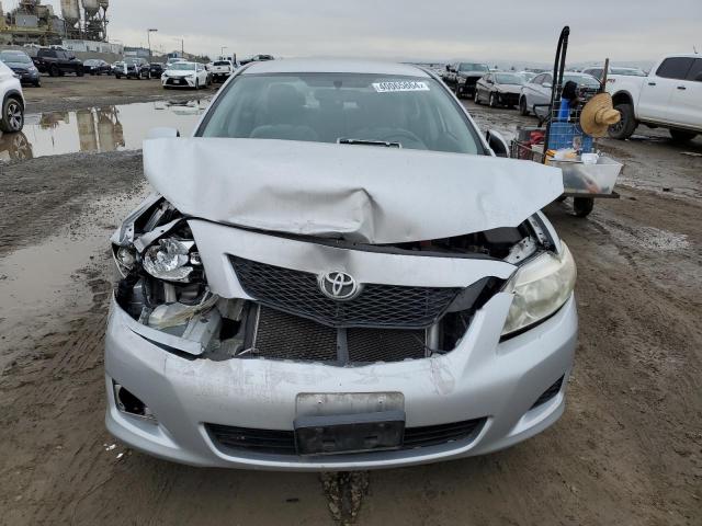 JTDBL40E29J017232 - 2009 TOYOTA COROLLA BASE SILVER photo 5