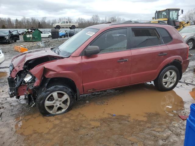 KM8JM12B97U576200 - 2007 HYUNDAI TUCSON GLS BURGUNDY photo 1